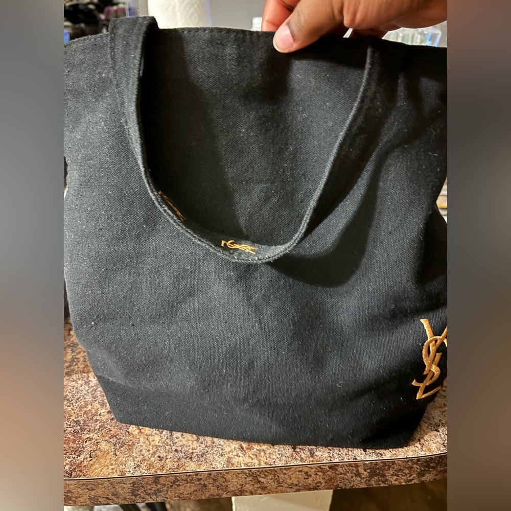 Authentic YSL tote parfum bag